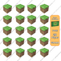 Blocos Magnéticos MineCraft - Vários Modelos