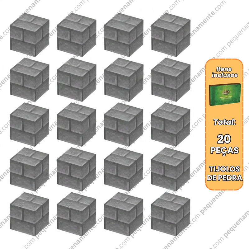 Blocos Magnéticos MineCraft - Vários Modelos