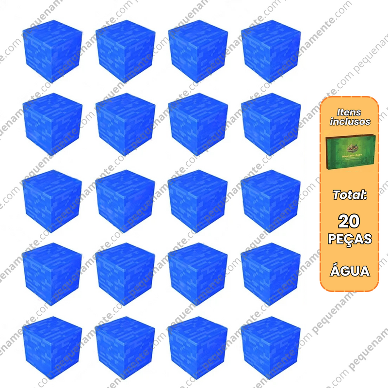 Blocos Magnéticos MineCraft - Vários Modelos