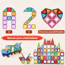 Blocos de Construção Magnéticos Imaginação