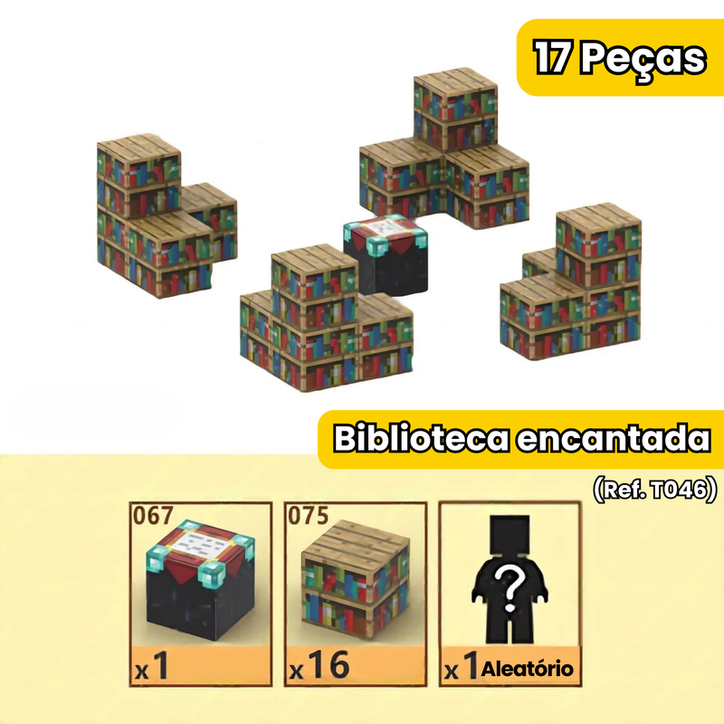 Blocos Magnéticos MineCraft - Vários Modelos