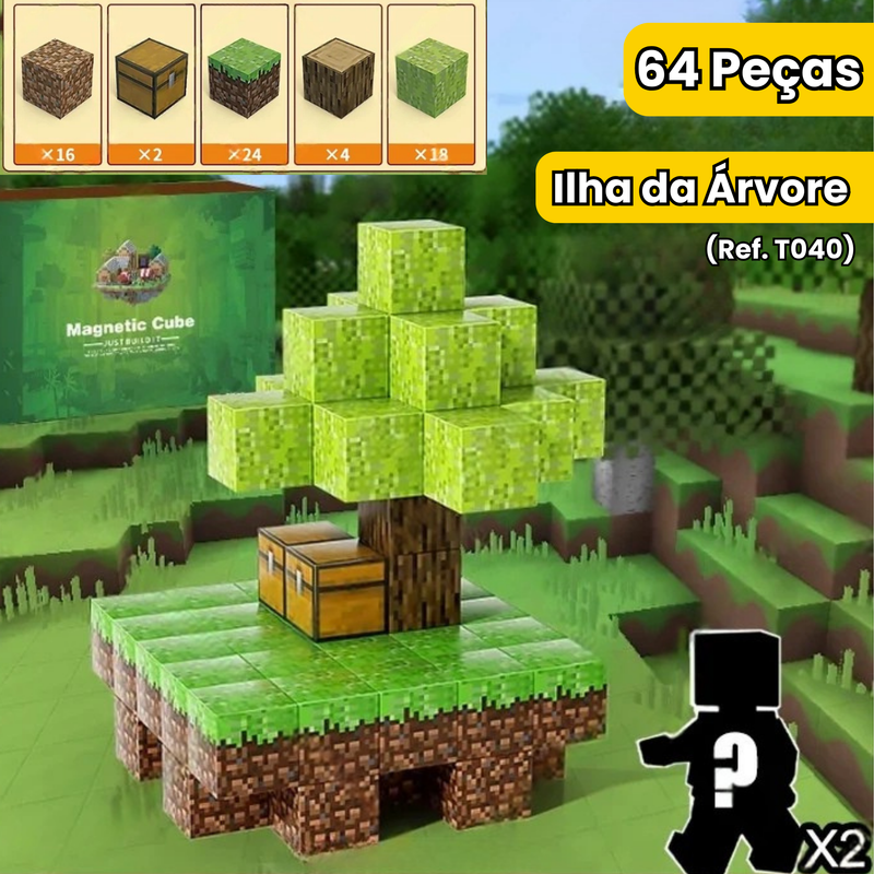 Blocos Magnéticos MineCraft - Vários Modelos