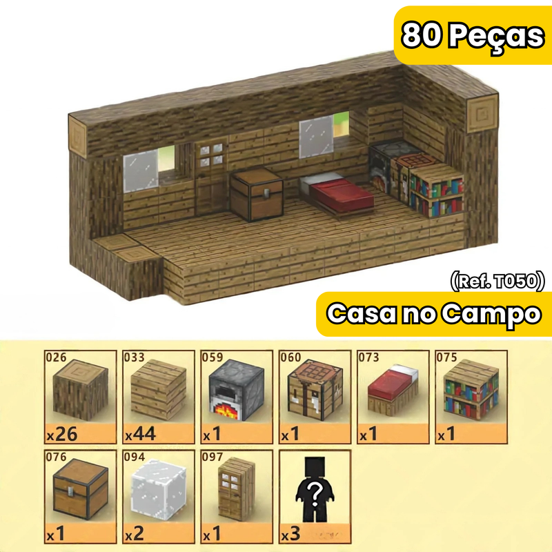 Blocos Magnéticos MineCraft - Vários Modelos