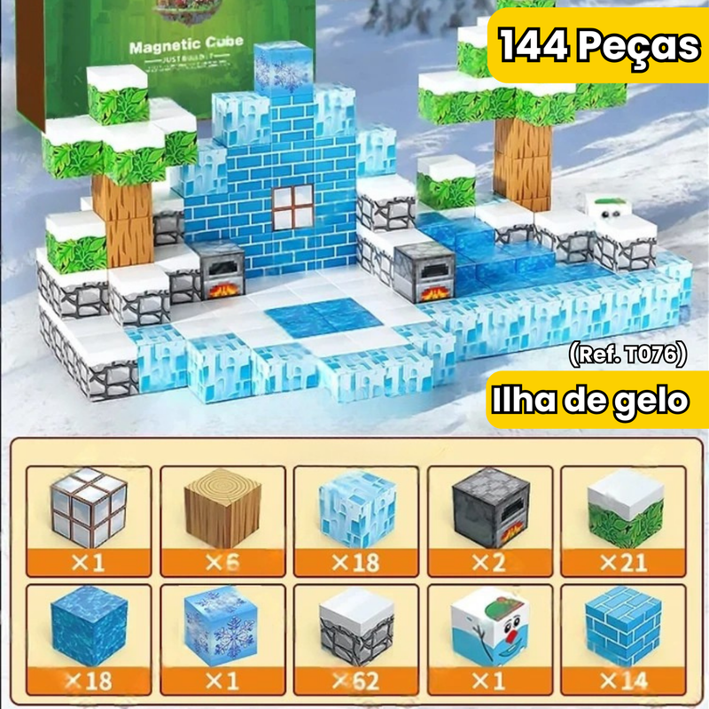 Blocos Magnéticos MineCraft - Vários Modelos