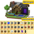 Blocos Magnéticos MineCraft - Vários Modelos