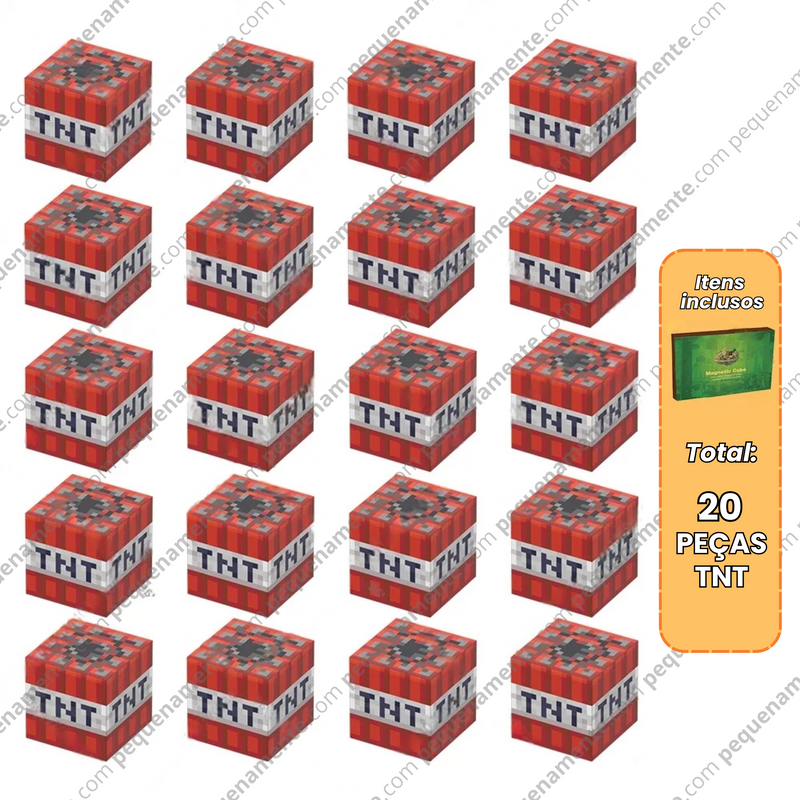 Blocos Magnéticos MineCraft - Vários Modelos