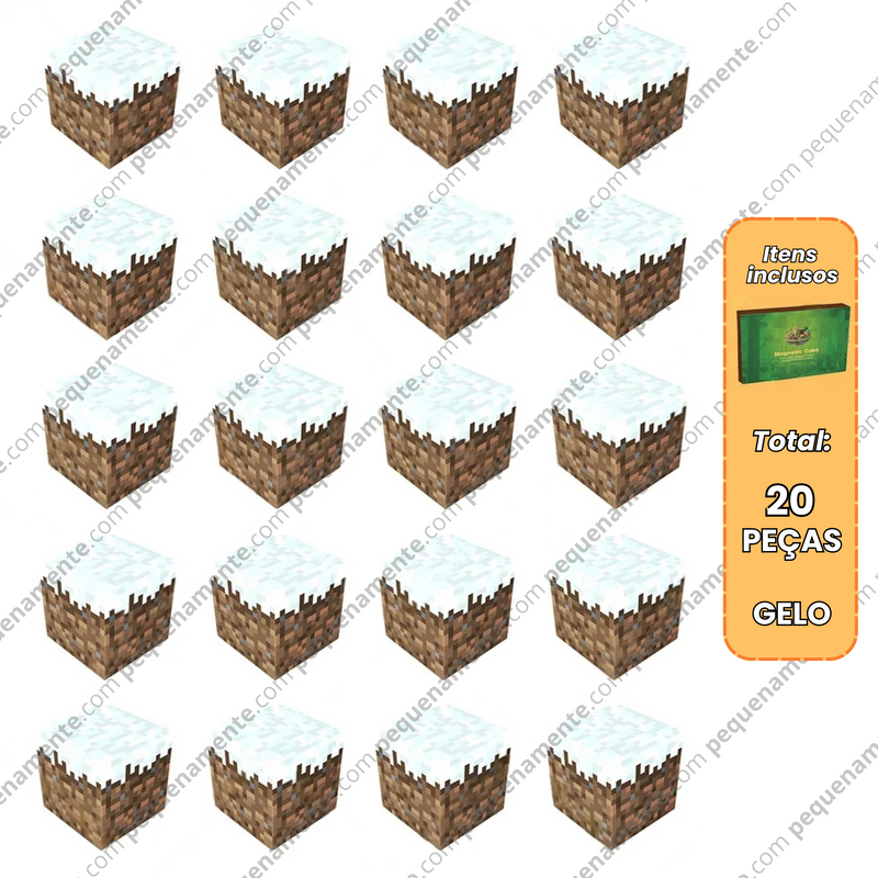 Blocos Magnéticos MineCraft - Vários Modelos