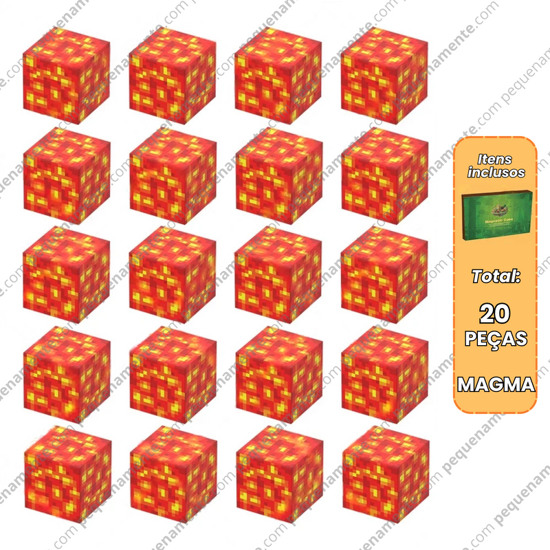 Blocos Magnéticos MineCraft - Vários Modelos