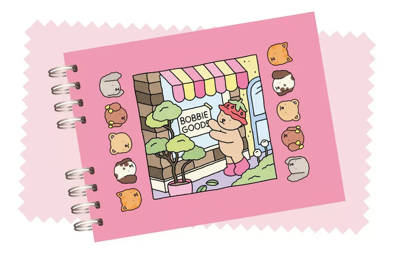 Livro de Colorir Bobbie Goods | Cute and Cozy | Capivara Colorir
