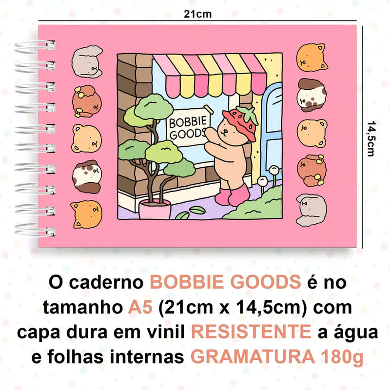 Livro de Colorir Bobbie Goods | Cute and Cozy | Capivara Colorir