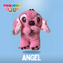 Pelúcia Stitch e Angel Soninho Mágico –  com Luz, Som, Respiração e Hipoalergênico.