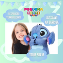 Pelúcia Stitch e Angel Soninho Mágico –  com Luz, Som, Respiração e Hipoalergênico.