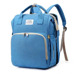 Mochila Maternidade com Berço, Trocador, USB e Térmica – Impermeável