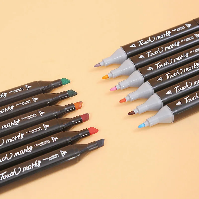Canetas de Pintura com Duas Pontas – Art Marker Profissional