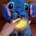 Pelúcia Stitch e Angel Soninho Mágico –  com Luz, Som, Respiração e Hipoalergênico.