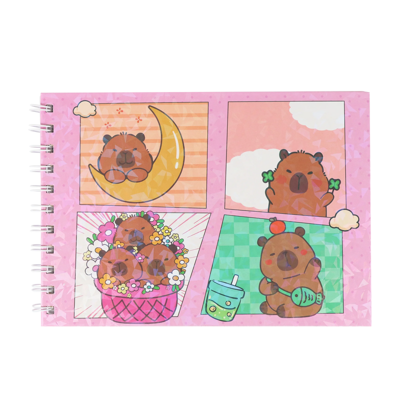 Livro de Colorir Bobbie Goods | Cute and Cozy | Capivara Colorir