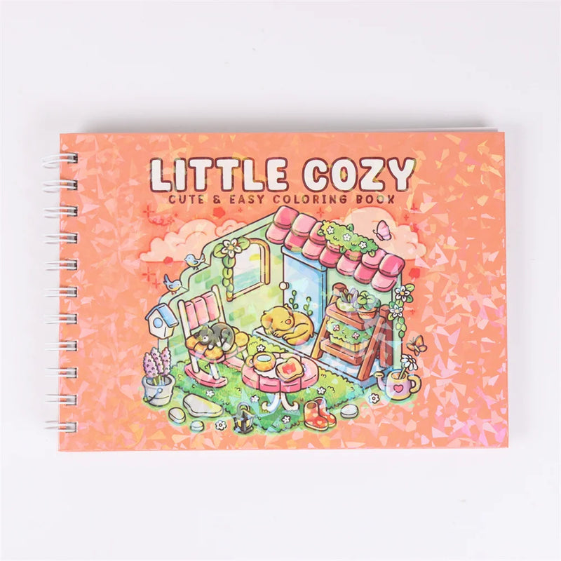 Livro de Colorir Bobbie Goods | Cute and Cozy | Capivara Colorir