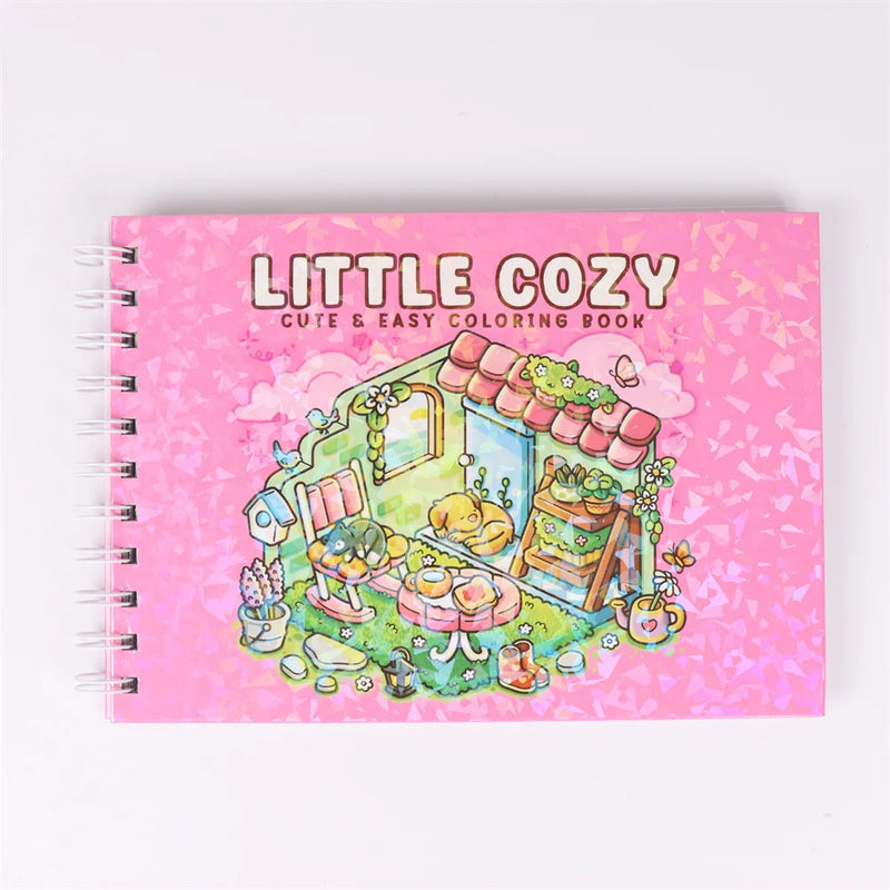 Livro de Colorir Bobbie Goods | Cute and Cozy | Capivara Colorir