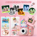 Câmera Digital Infantil com Dupla Lente, cartão 32GB – Fotos, Vídeos, Selfies e Jogos