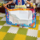 Tapete de Água Mágica com Canetas Reutilizáveis e Carimbos – Desenho Sem Bagunça